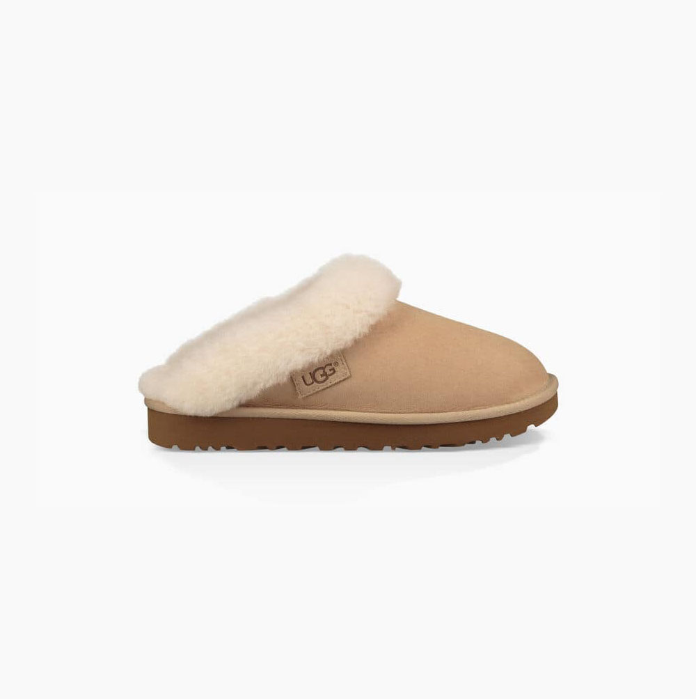 UGG Cluggette Brown Slippers for Women (PZVX08135)